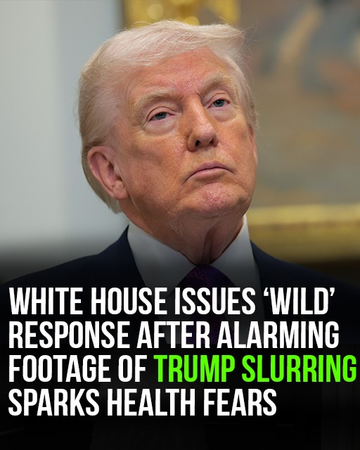 Slurring White House issues ‘wild’ response after new footage of Trump slurring ...